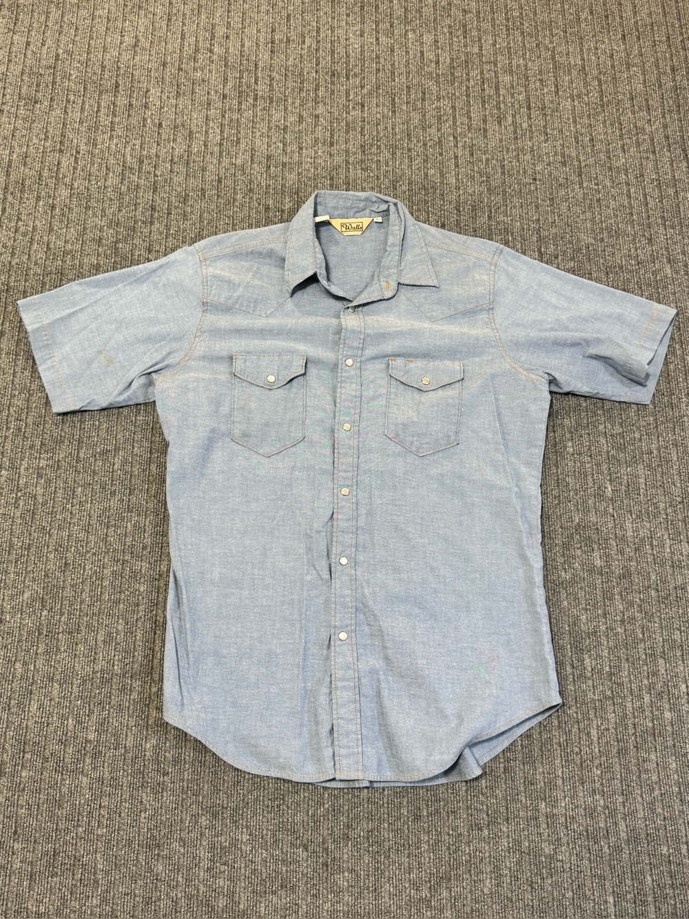Walls Pearl Snap Denim‎ Shirt LT